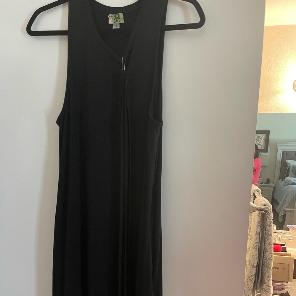 Womens belted maxi dress